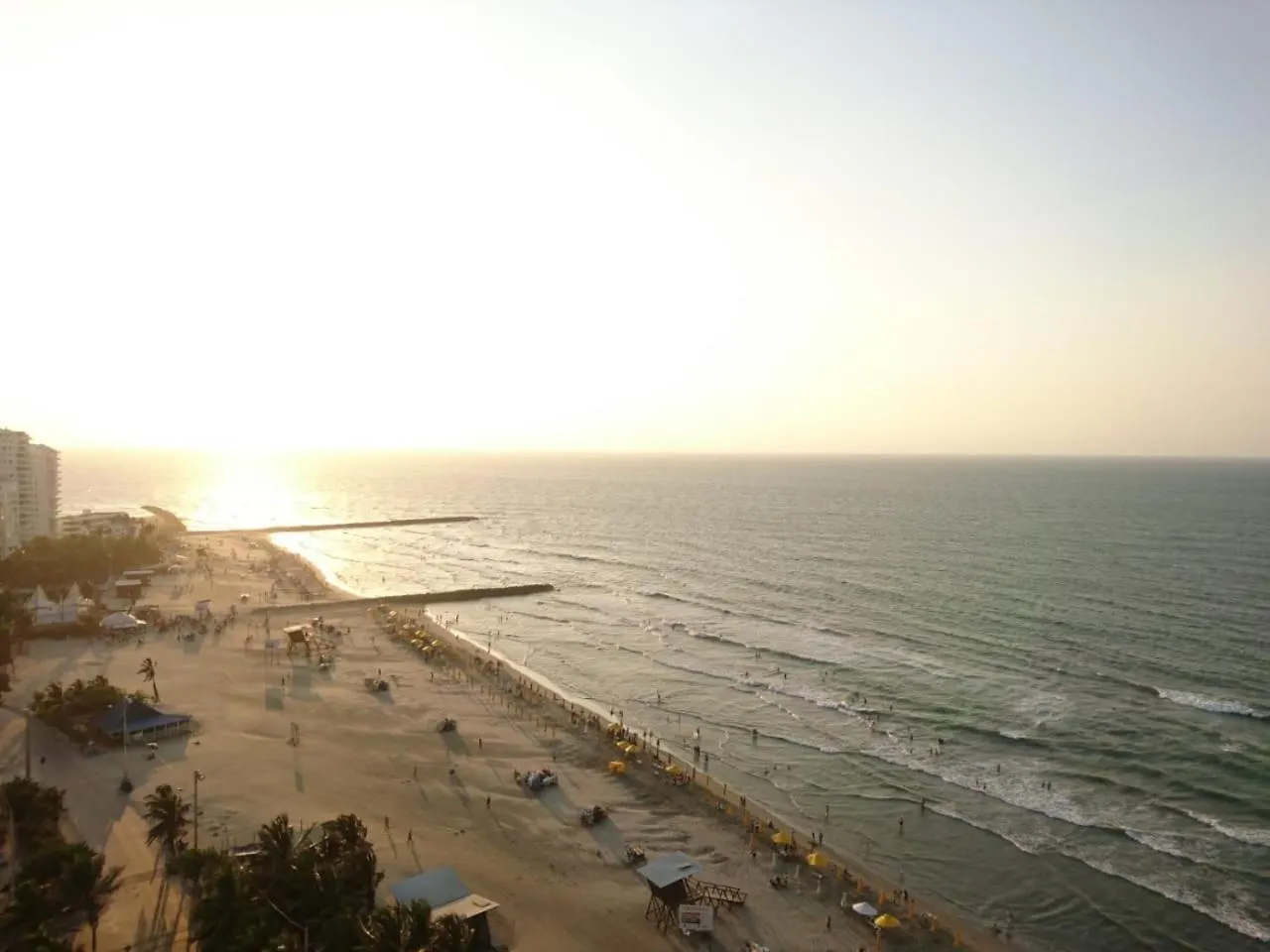 Apartmán Eliptic En La Playa De Bocagrande Cartagena Kolumbie