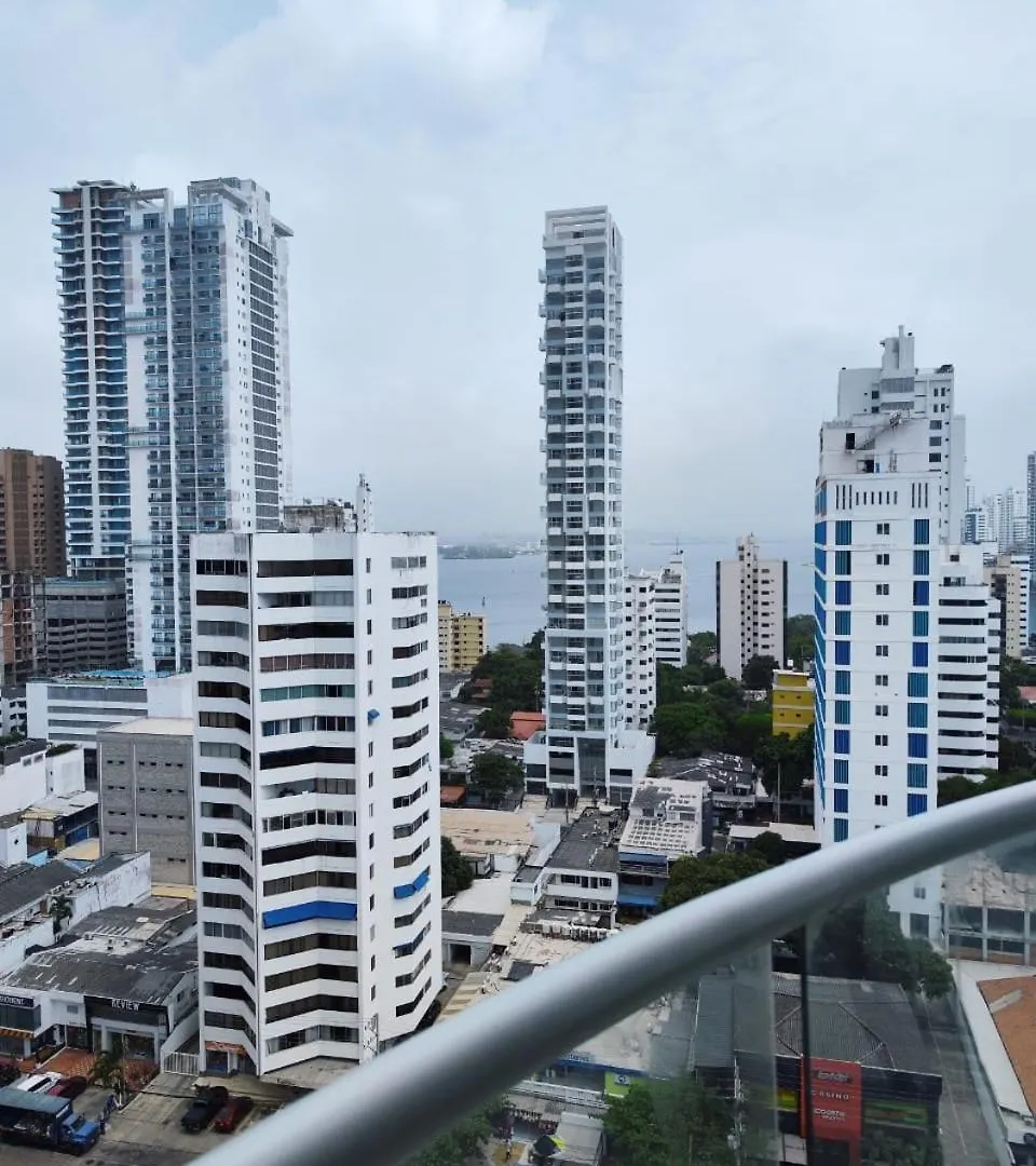 Apartmán Eliptic En La Playa De Bocagrande Cartagena Kolumbie