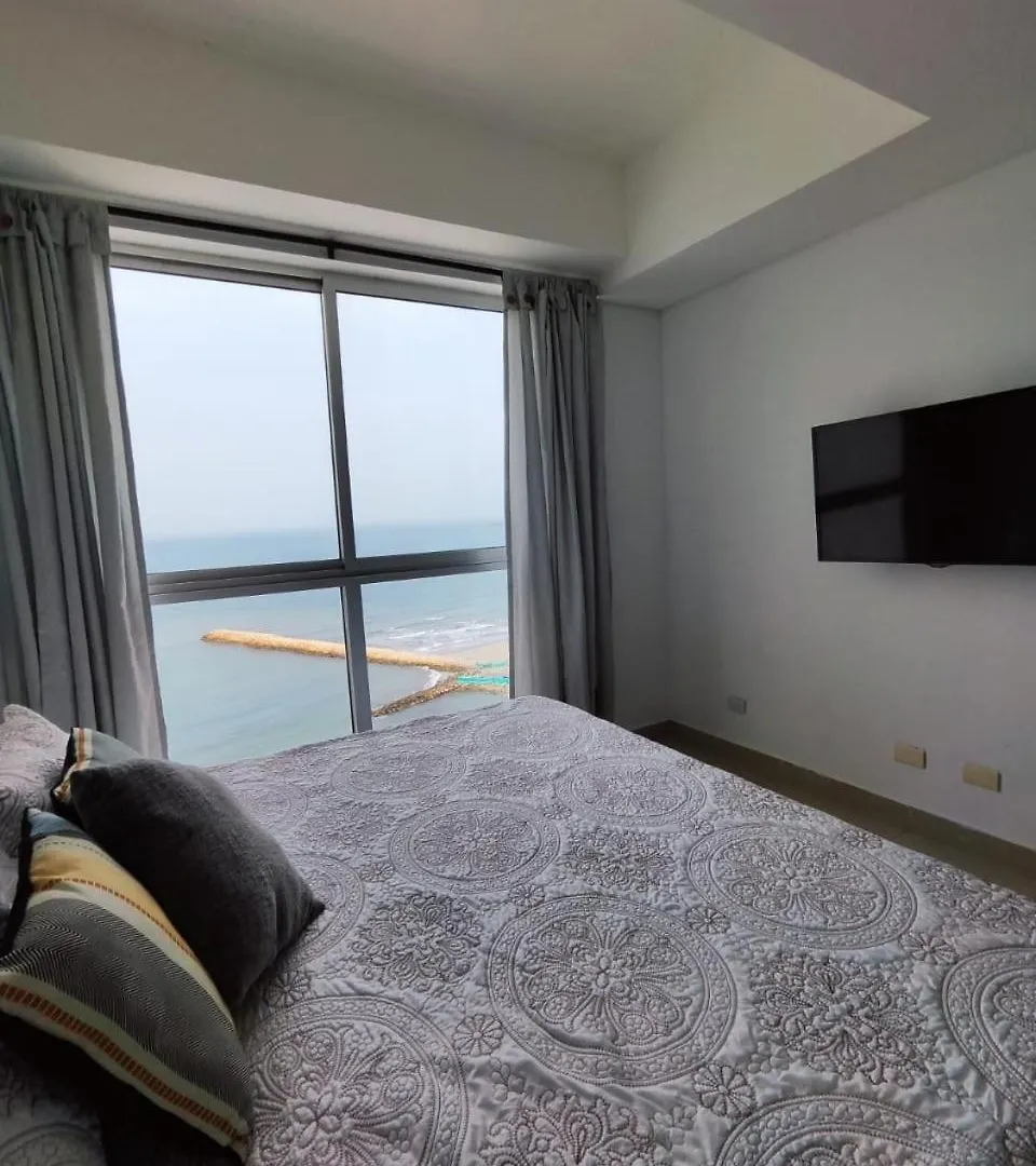 Eliptic En La Playa De Bocagrande Appartement Cartagena